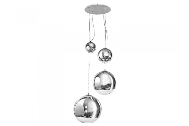 LAMPA WISZĄCA SILVER BALL4 -CHROM