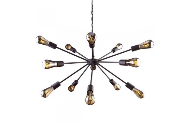 Lampa Wisząca Rod XV Black
