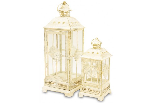 Pl Lampion Metalowy  Kpl.2 Szt.-Prom.