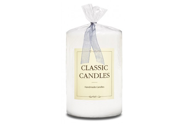 Pl Biel Świeca Classic Candles Walec Średni Fi8