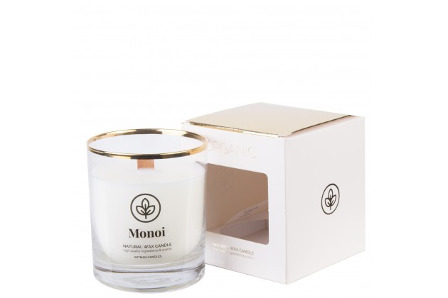Pl Monoi Organic Świeca Zapachowa
