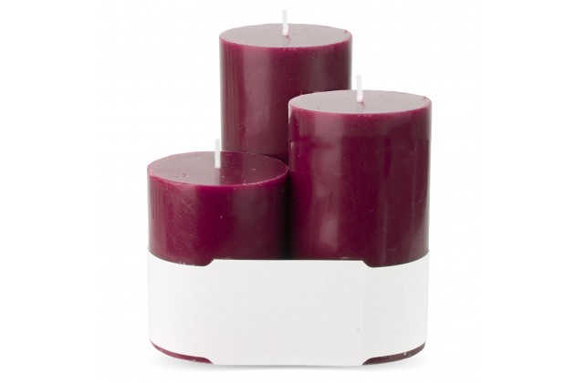 Pl Sweet Cherry Świeca Glass Classic 3-Pack Walec