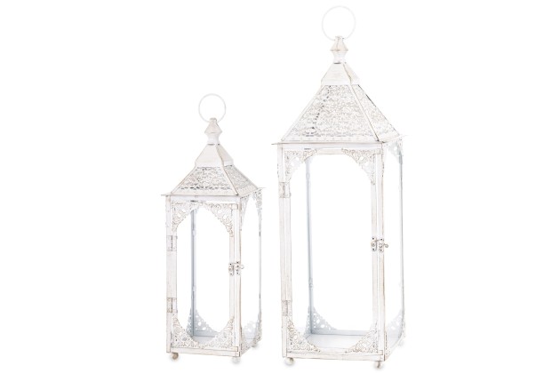 Lampion Metalowy Kpl. 2 Szt.