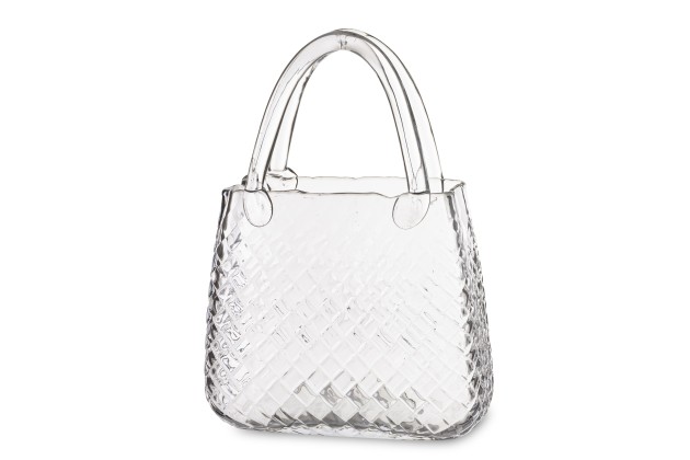 Wazon Torebka Szklana